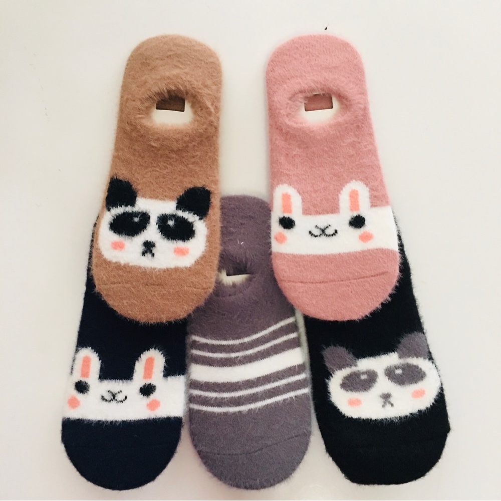 Animal Footie Socks